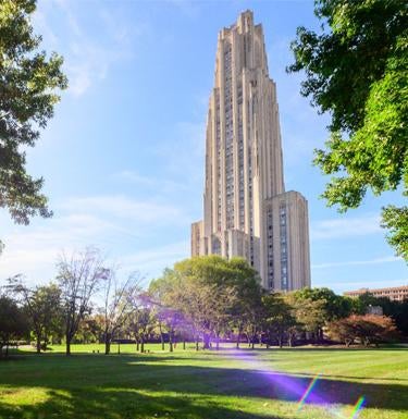 Cathedral of Learning on the Pittsburgh Campus 