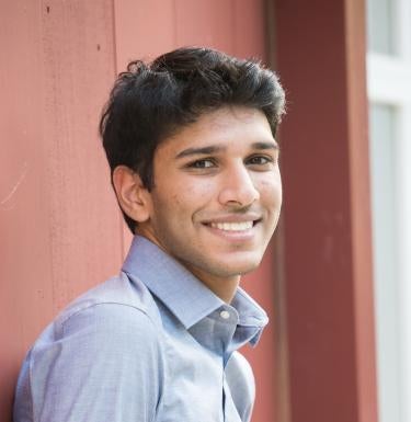 Nithin Kodali, Frederick Honors College student council vice president of finance