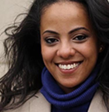 Woman smiling